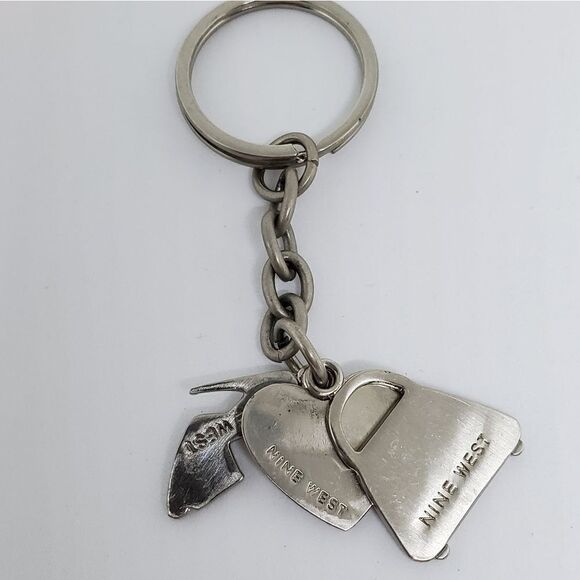 Nine West Silver Colored Keychain - Picture 2 of 2